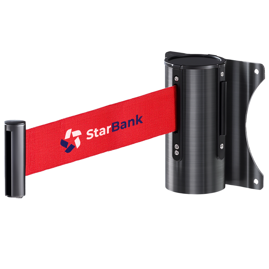Wall Mount Retractable Belts - Custom Socks Now