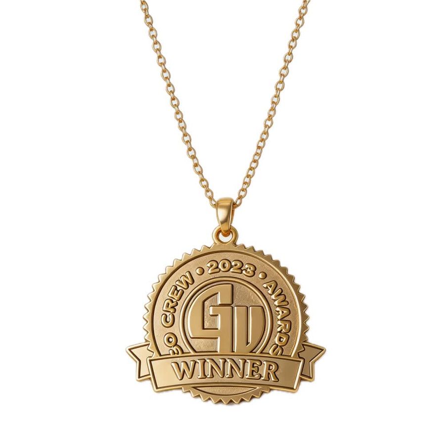 Die Struck Charm Necklaces - Custom Socks Now