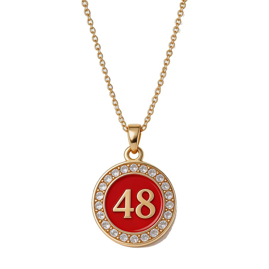 Rhinestone Necklaces - Custom Socks Now