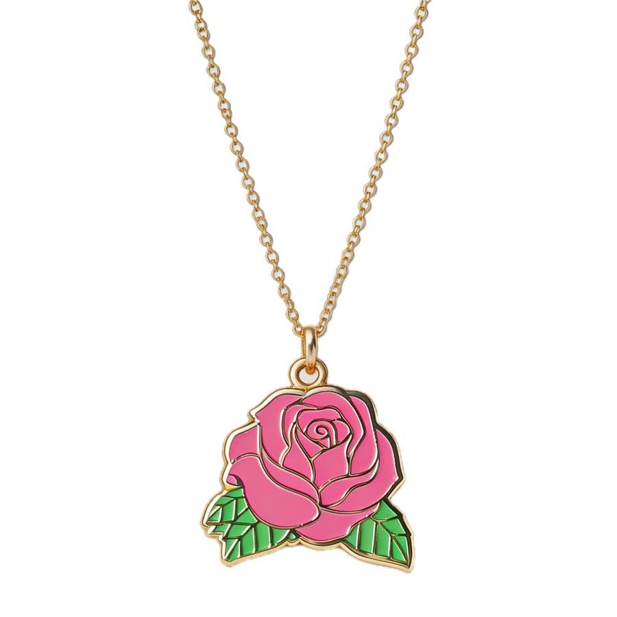 Hard Enamel Charm Necklaces - Custom Socks Now
