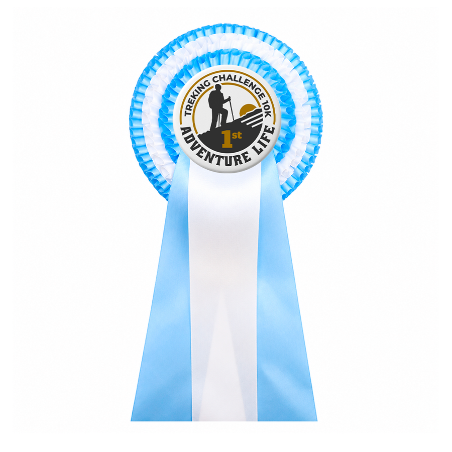 Giant Rosette Buttons - Custom Socks Now
