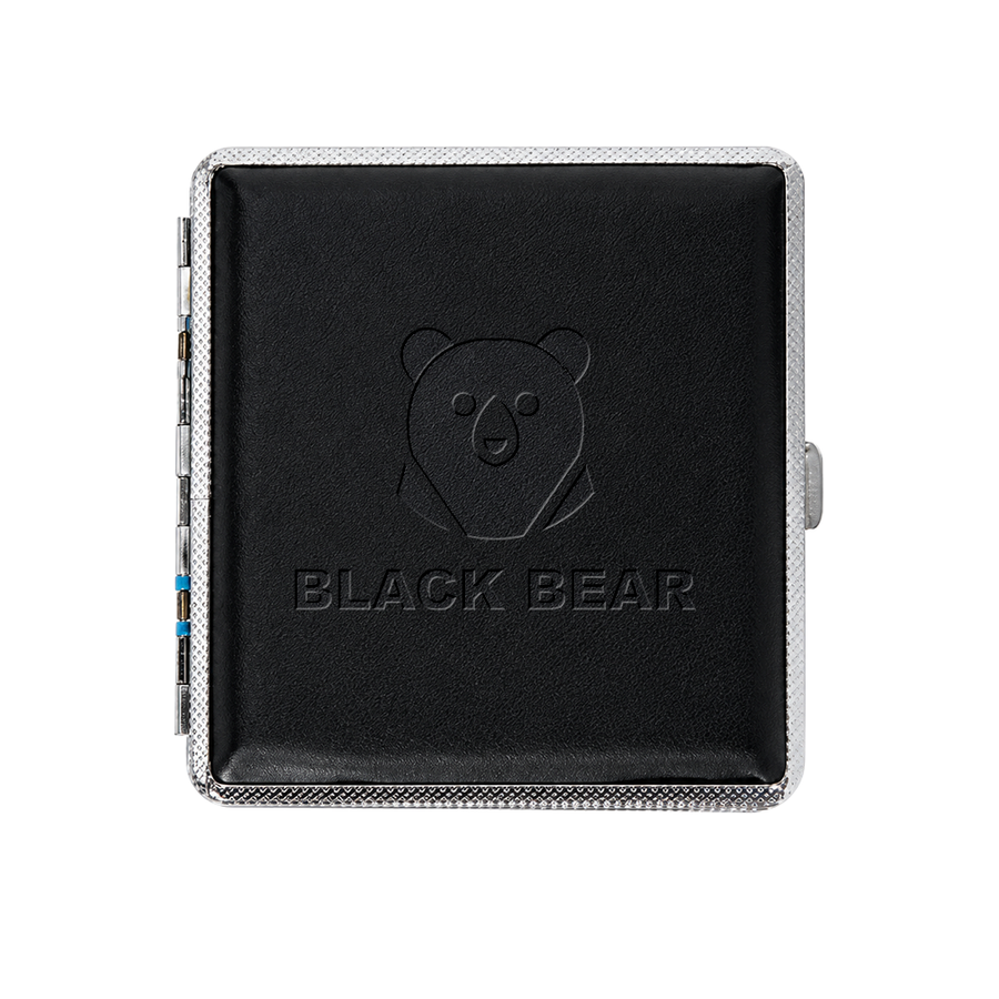 Leather Grain Metal Cigarette Cases - Custom Socks Now