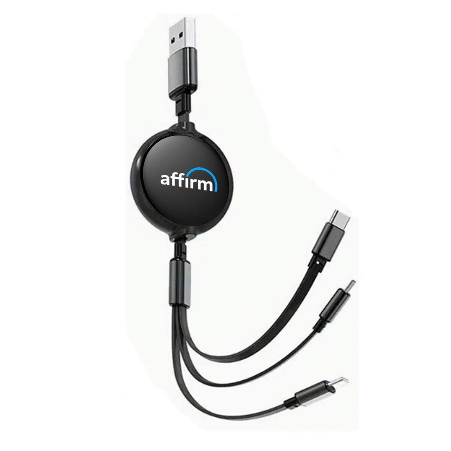 Soft Silicone 3-in-1 Charging Cables - Custom Socks Now
