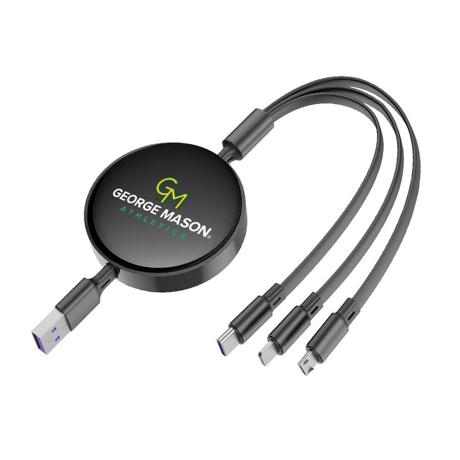 Soft Silicone 3-in-1 Charging Cables - Custom Socks Now
