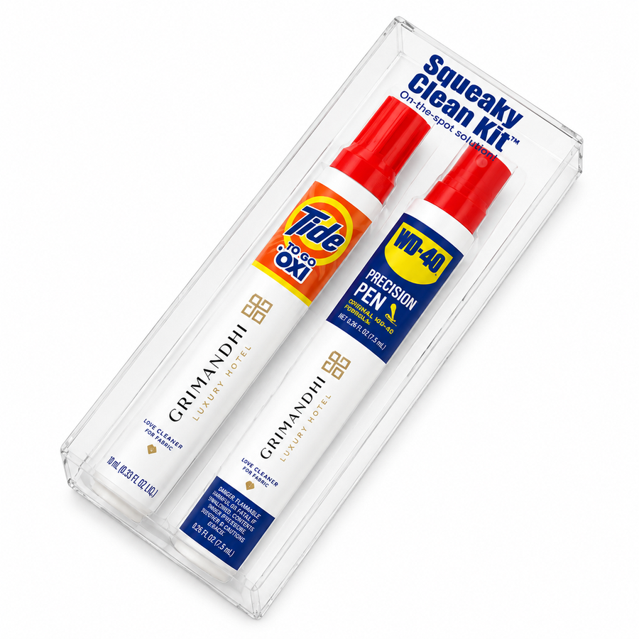 Squeaky Clean Kit - WD-40® Precision Pens and Tide® to Go + Oxi Travel Kits - Custom Socks Now