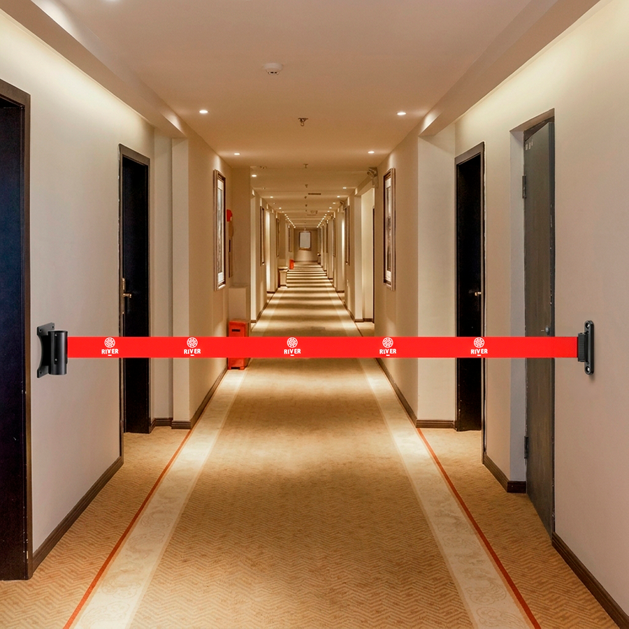 Wall Mount Retractable Belts - Custom Socks Now