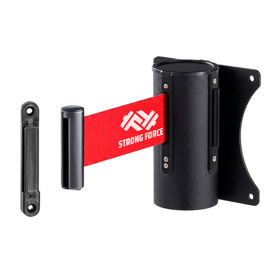 Wall Mount Retractable Belts - Custom Socks Now