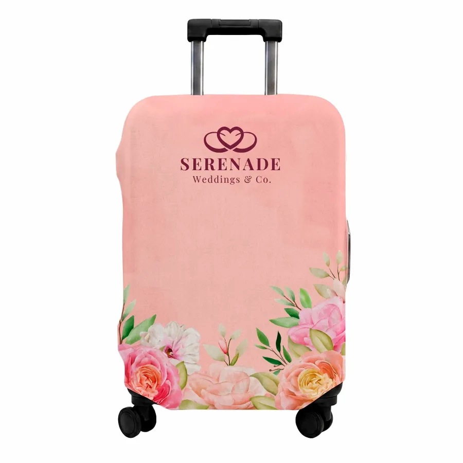 Wedding Luggage Covers - Custom Socks Now