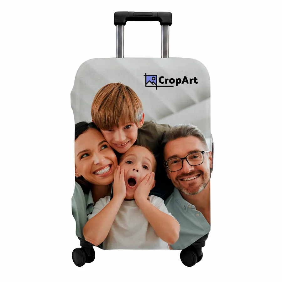 Photo Luggage Covers - Custom Socks Now