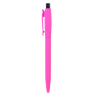Old Style Retractable Plastic Ball Pen Deal Pink