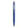 Rubber Coated Ballpoint Pen Royal Blue
