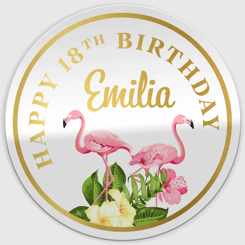 Metallic Sticker+UV Printed - Custom Socks Now