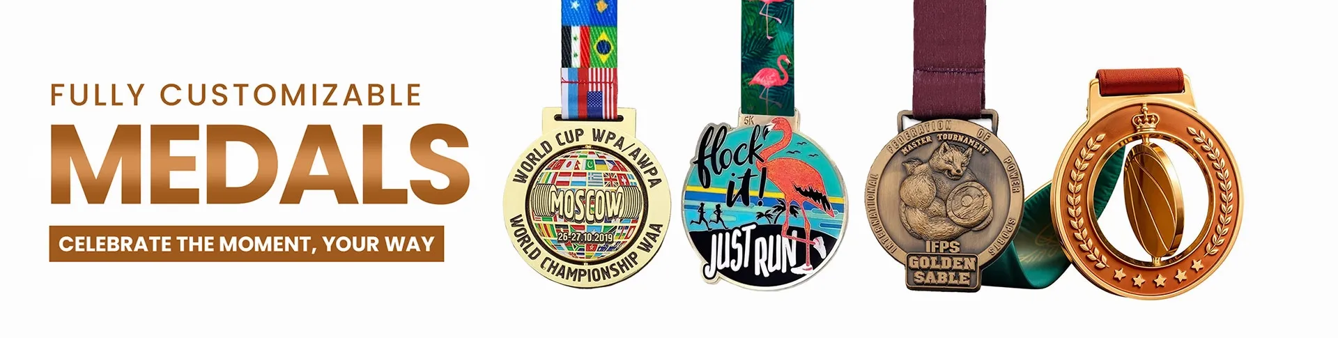 CustomSocksNow.Com medal banners